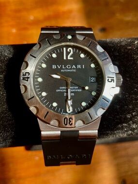 BVLGARI Diagono SD38S Dive Watch